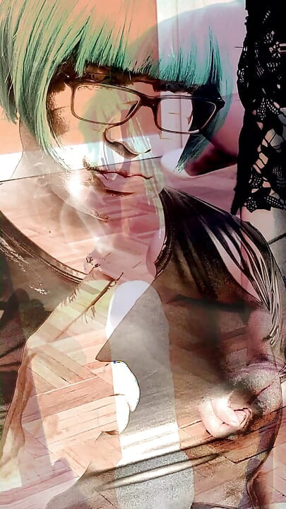 Sexy Sissy Slut Kandi Smoking & Sloppy Sucking