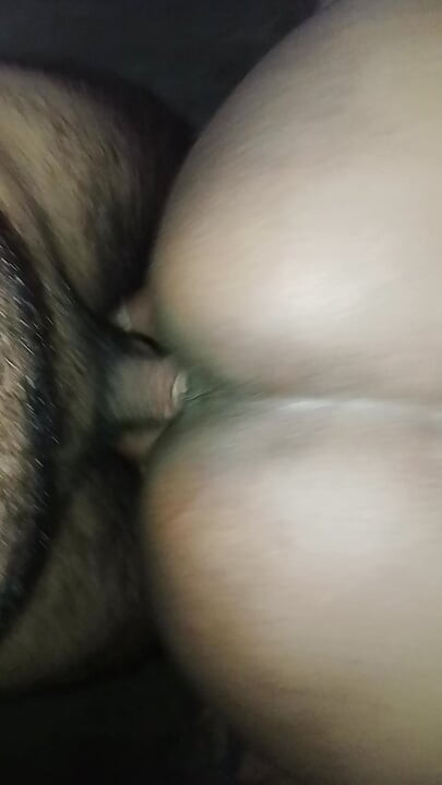 Big ass auntie enjoy sex doggy style