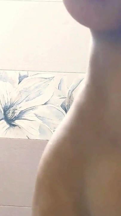curvy girl show her Ass in bathroom | Clip 3