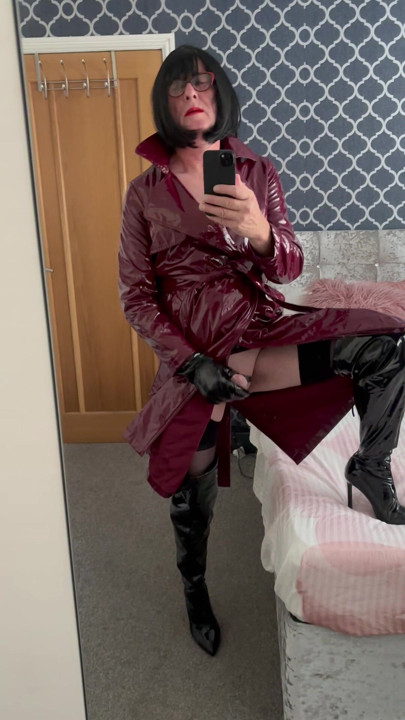 PVC Mac butine i čarape