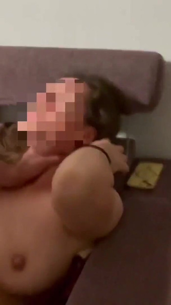 Must-share moment from "Swedish amateur lactating tit and creampie in sofa"