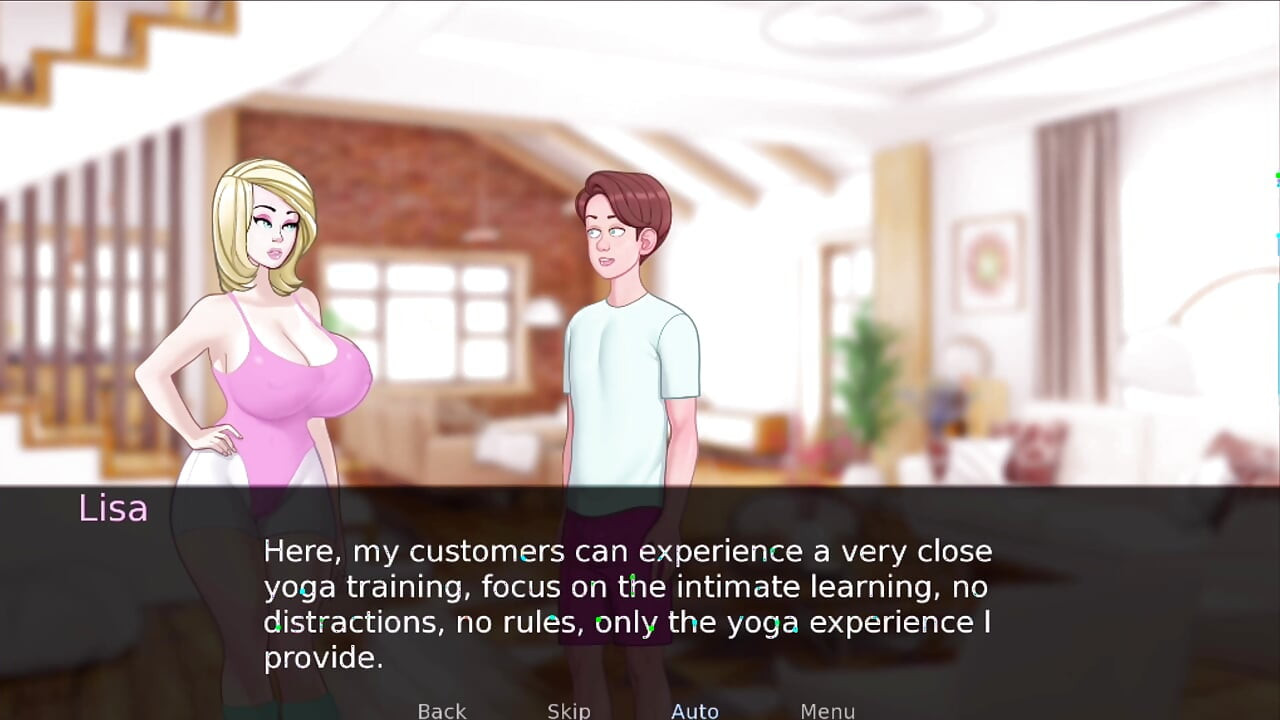 Sex note #6: Lisa let me help her to do yoga