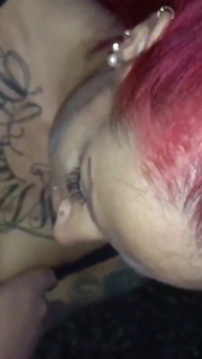 Emotional moment from "Real German Redhead Street Hooker Give Stranger Public Blow"