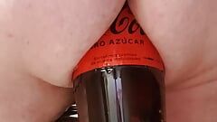 065-12 anal hard Coke bottle insertion 88mm.of diameter.  So hard.  20220825