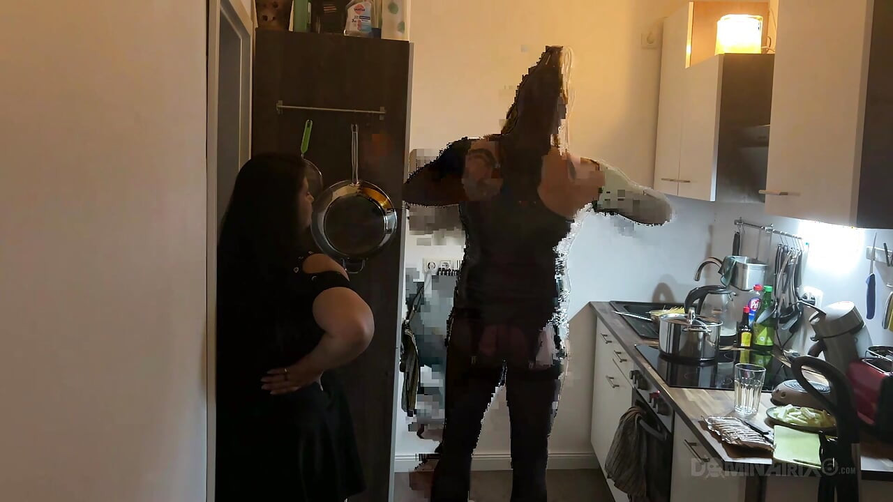 Kitchen Fetish Squirting Madness - Mature Sluts Drenched Everywhere
