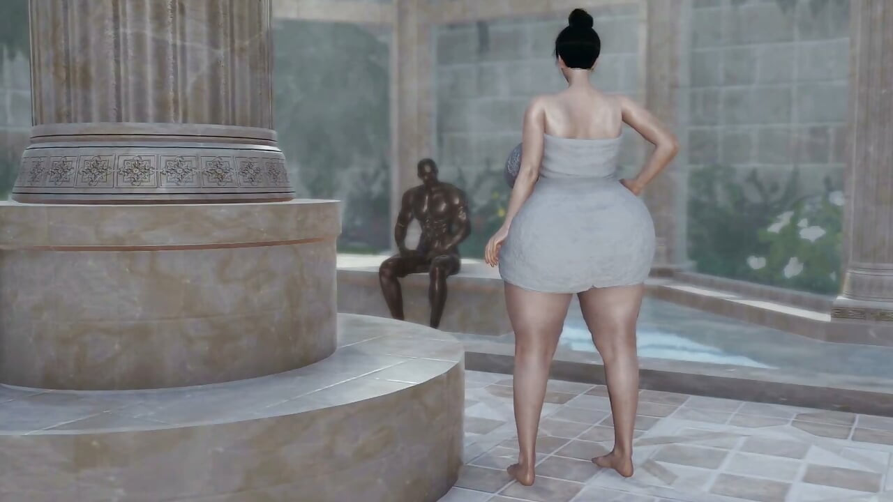 Sauna Day. a Curvy BBW Woman Lets a Public Bathhouse Visitor to Fuck Her After a Shower. Emptie41