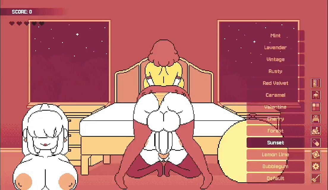 The most crazy futanari game - wife's bedroom gameplay