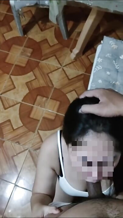 The stepbrother couldn't resist the temptation to fuck his stepsister's tight pussy.
