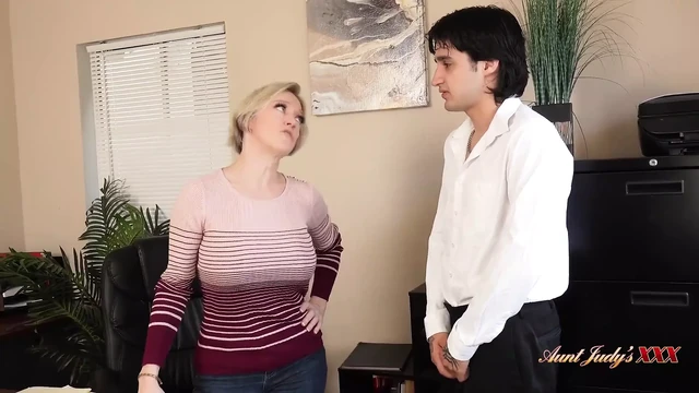 AuntJudysXXX - Busty Boss Lady Dee Williams Fucks Her Lazy Intern