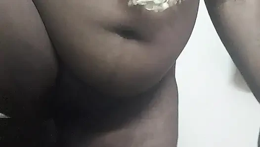 Uma excercise big tummy saggy boobs