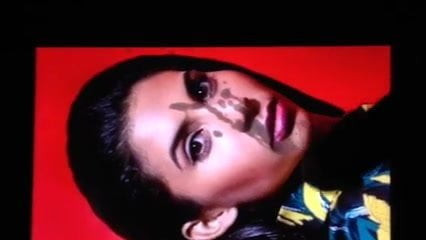 SPLASHED HER FACE