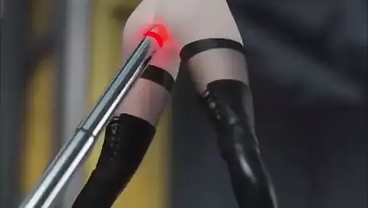 2B fucked in the ass By Sex Robot Version 2