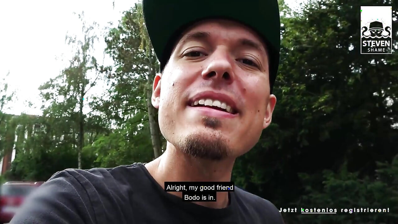 Mia Blow and Bodo enjoyed a rough sex outside in Berlin! StevenShame