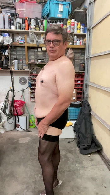 Tight Undies and Stockings!!