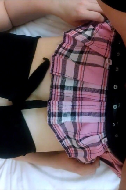 Ranie Mae black cock foot job masturbation