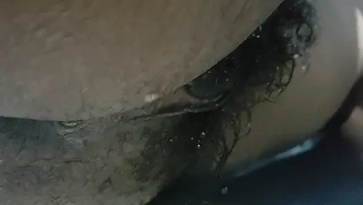 Hot Wife Big Pussy Standing Up On Water, Homemade Sex & Hairy Pussy Close up Carrying