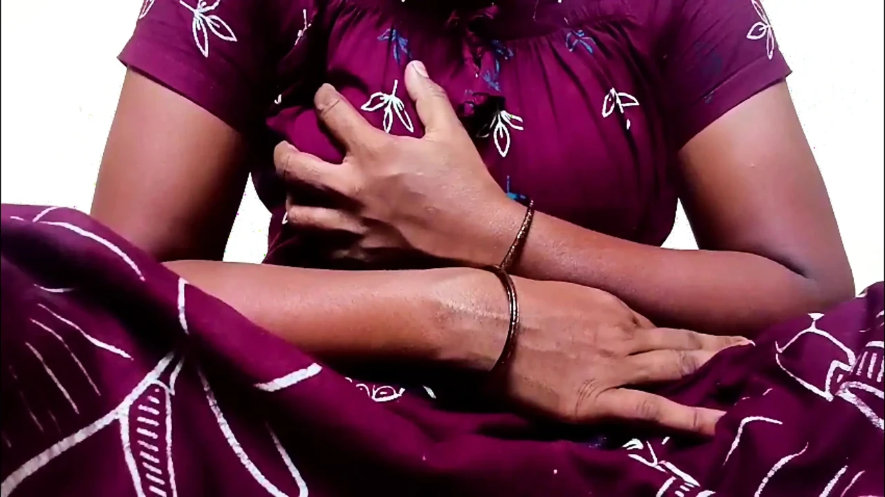 Ammu is really in the mood and is vigorously squeezing her breasts 128