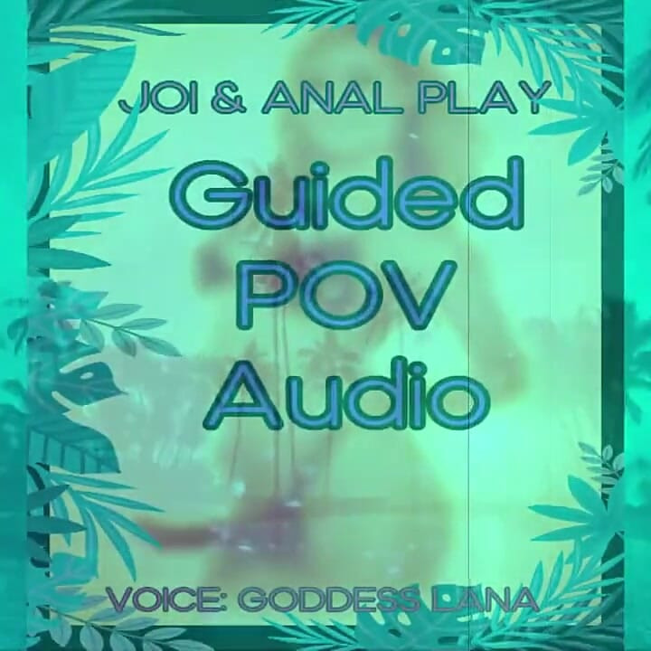 Bogini ma pasek na JOI i anal Play INSTRUKCJE POV