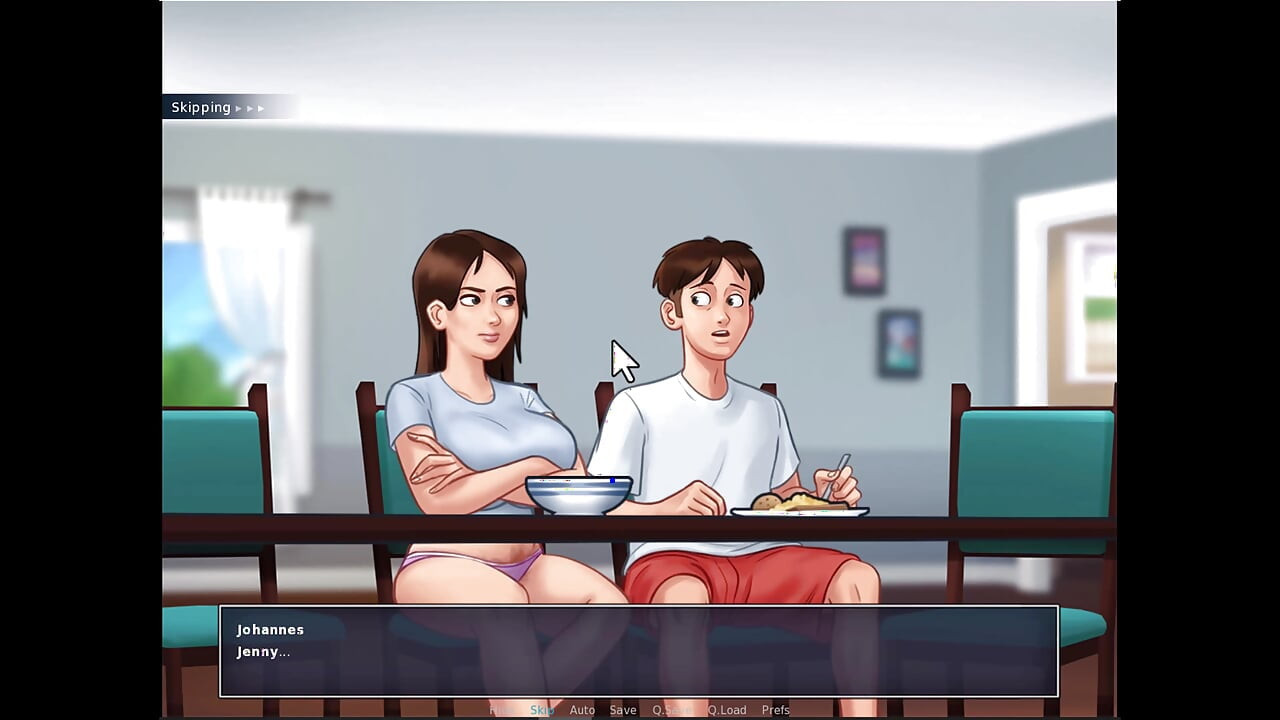 Summertime Saga: I fucked old Roz and we got everything for Roxy stepmom