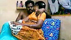 Coppia indiana matura dal sesso Cochin