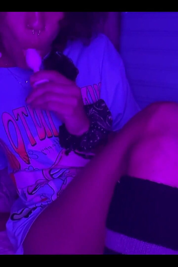 Gaping Wet Ass and Pussy