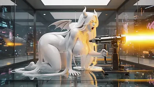 White Succubus Demon