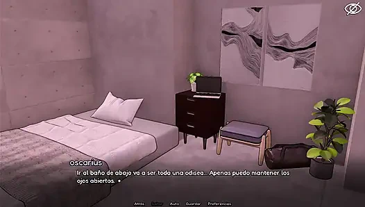 GOT HIS FRIEND FEMBOY MASTURBATING IN HIS BED -Bunkered with Femboy