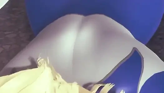 Görünmez kadın elastik yarakla sikiliyor 2