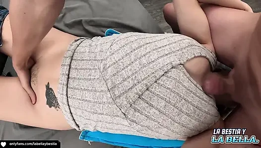 My Step Sister's Whore Is Waiting for Me Without Pantyhose for Me to Stick My Dick in Her and Cum Al