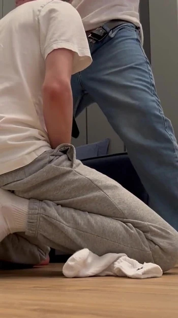 Jaw-dropping moment from "Hot gay blowjob"