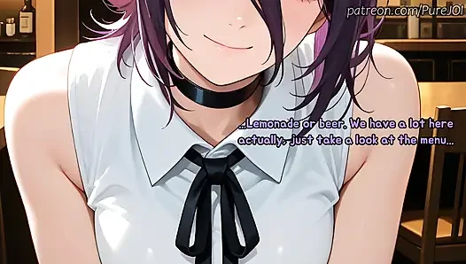 Your bartender Reze has provided you with a special serving (JOI)