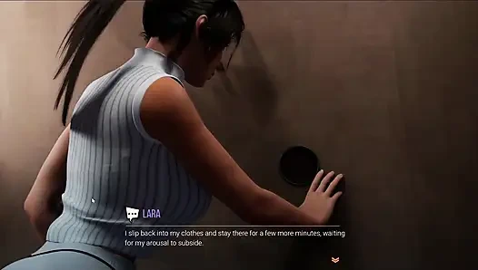 Croft Adventures Oyunu Hentai Parodi Bölüm 7 Büyük Siyah Penis Göğüs Işi ve Kütüphaneci ile Üçlü!