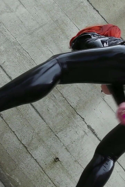 Red Mistress + Black Latex