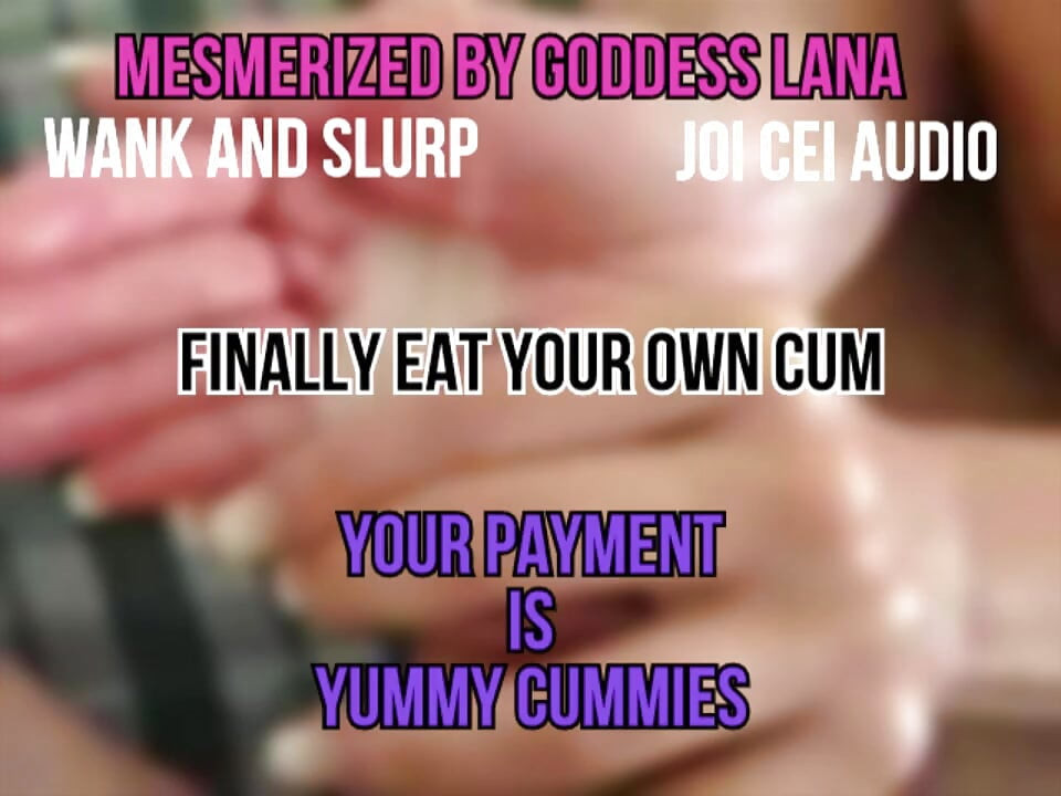 Double Team CEI Finally Eat Your Own Cum Right Now