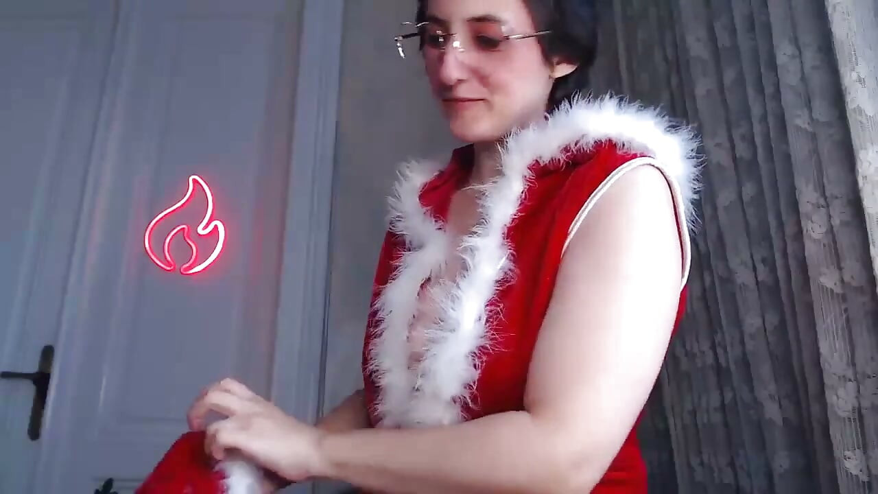 Christmas Bodystocking Cocktease