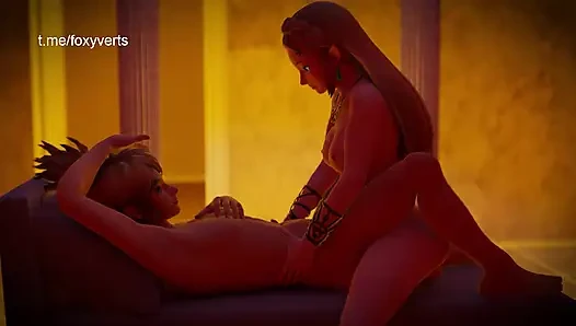 Zelda bağlantıyla sikişiyor - anal misyoner