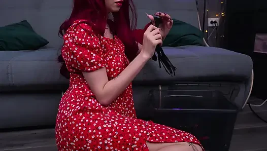Baştan çıkarıcı kız arkadaşından gizli arzu bakış açısı, bdsm