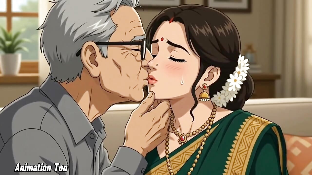 The old college professor came home