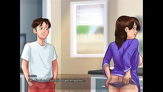 Dia benar-benar jatuh cinta padaku yang ingin kita bercinta setiap hari - Summertime Saga
