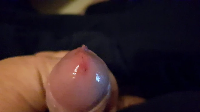 Masturbating