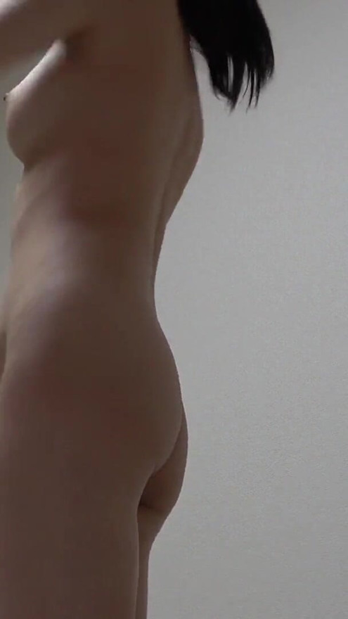 Apartment Room Japanese Girl with Nice Boobs Change Clothes Tiny Bikini | Clip 1