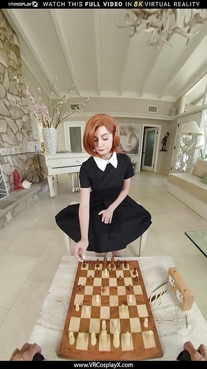 VRCosplayX Tik Tak, Things Are Getting More Intense Between You And Beth Harmon Of QUEEN'S GAMBIT Part 1