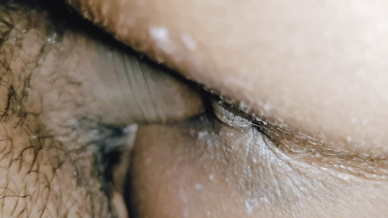 I fucked step sister's ass and poured hot material