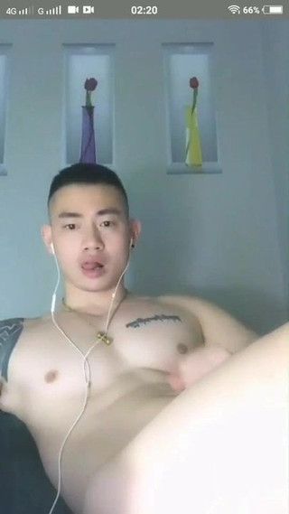 cute thai twink JO for cam (no cum - 2'19'')