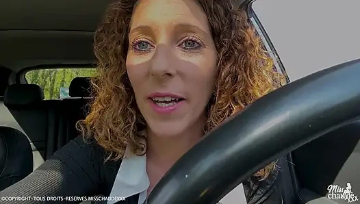 Dogging in the streets of Bordeaux for this French slut Misschaudexxx