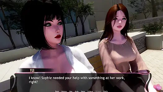 Murmur 18: Адама Кейт помогает для гарема с 5 девушками (вкл. Лиз)