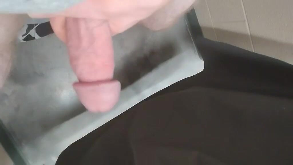 Just stroking my fat ginger cock..
