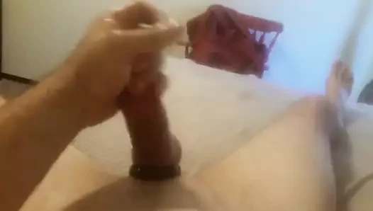 Yarağıma mastürbasyon yapıyor