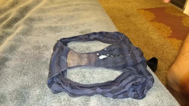 Cum on gfs black panties