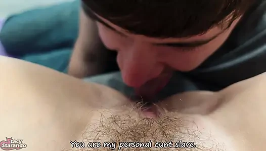 Strict Mistress Trains Pathetic Student in Pussy & Ass Worship - Humiliation Dirty Talk